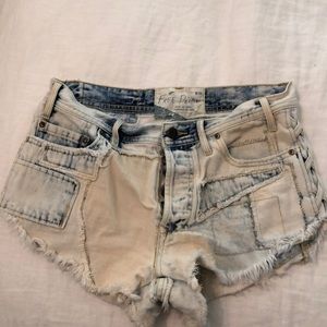 Free People patchwork short Size 26